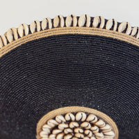 Black Wall Scupture - Wood