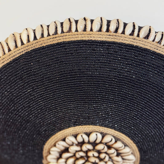 Black Wall Scupture - Wood