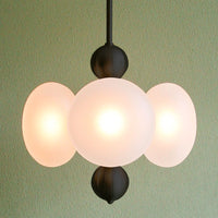 Allure 4 Cluster Glass Globe Pendant Light