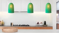 Green Modern Kitchen Island Lighting