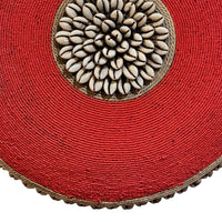 Large Wall Hanging - Red Beads