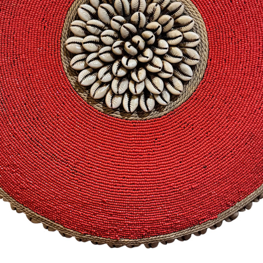 Large Wall Hanging - Red Beads