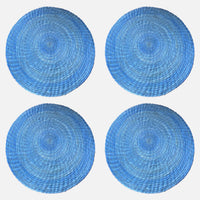 Light Blue Designer Placemats 4 Set