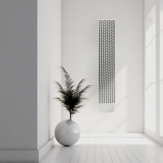 Luxury Wall Art - Chevron Beaded