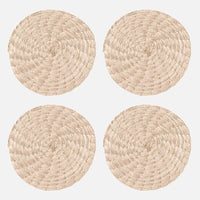 Natural Absorbent Drink Coasters 4 Set