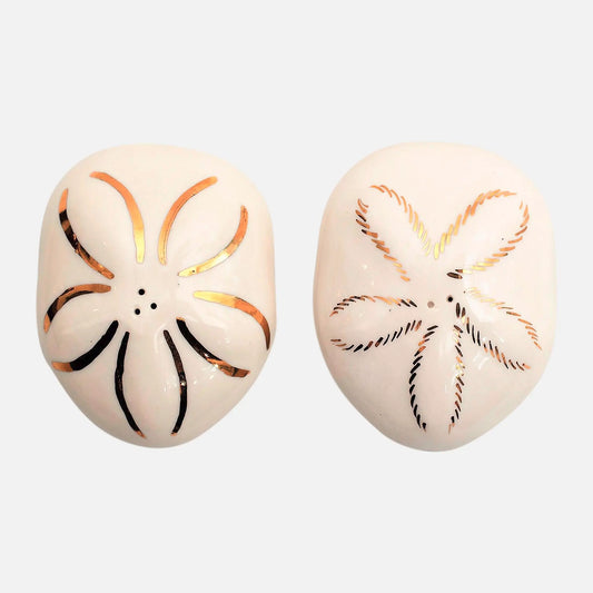 Sand Dollar Cute Salt and Pepper Shakers