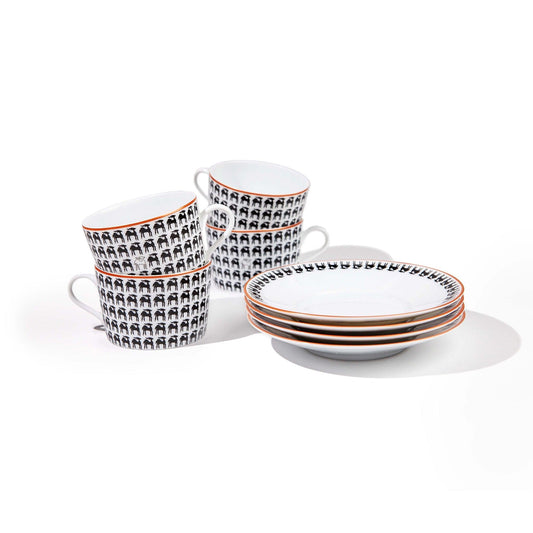 Limoges Tea Cup Gift Set 8 pc