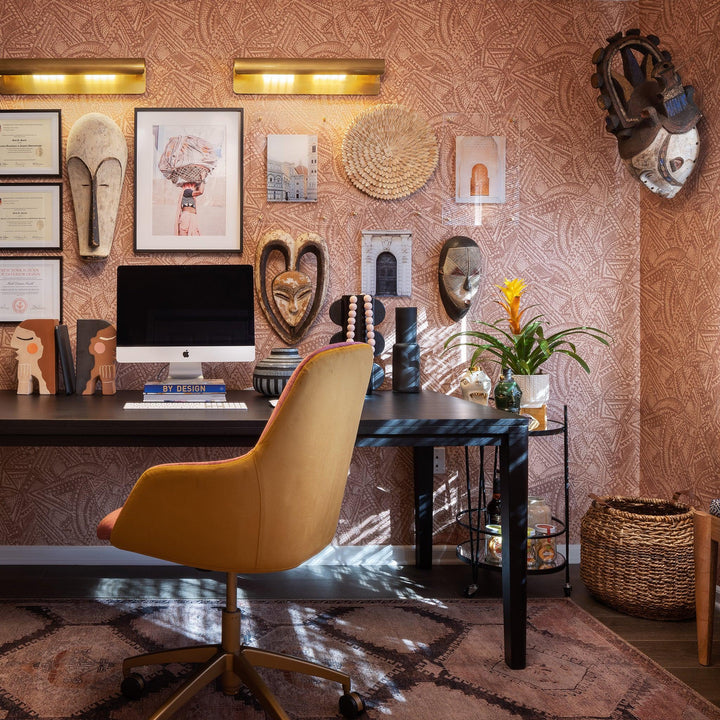 BOHEMIAN OFFICE DECOR