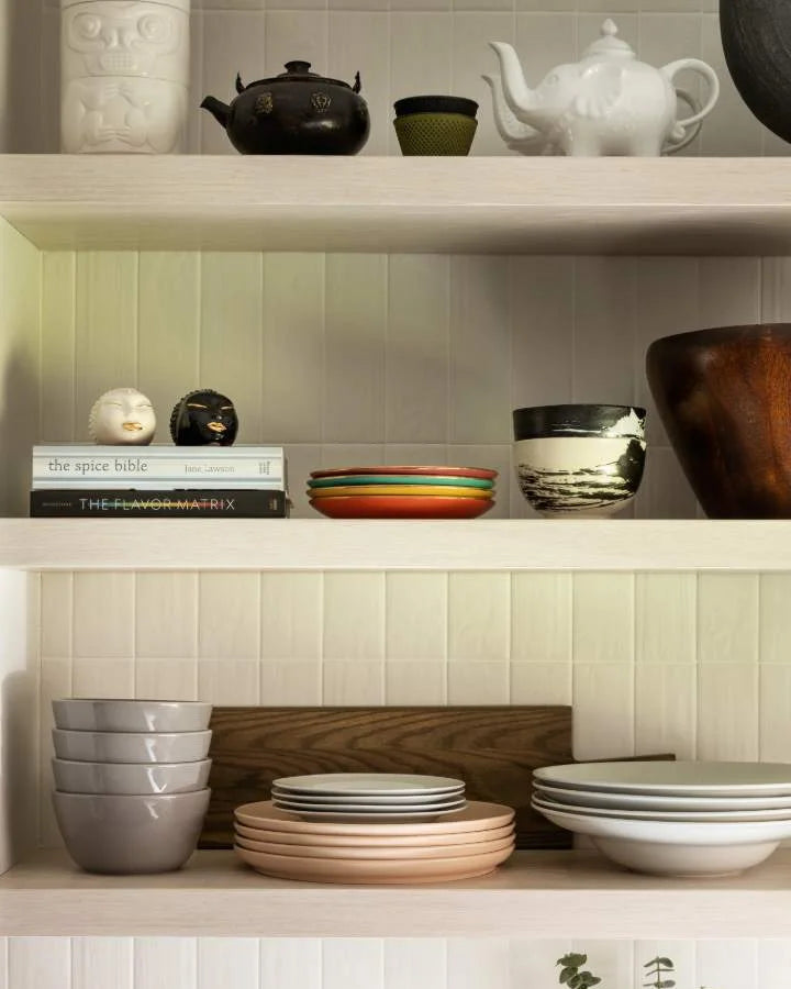 Want Better Kitchen Shelves? A Designer’s Guide for Styling Them Right
