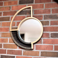 Big Mirror for Wall - Black Cord