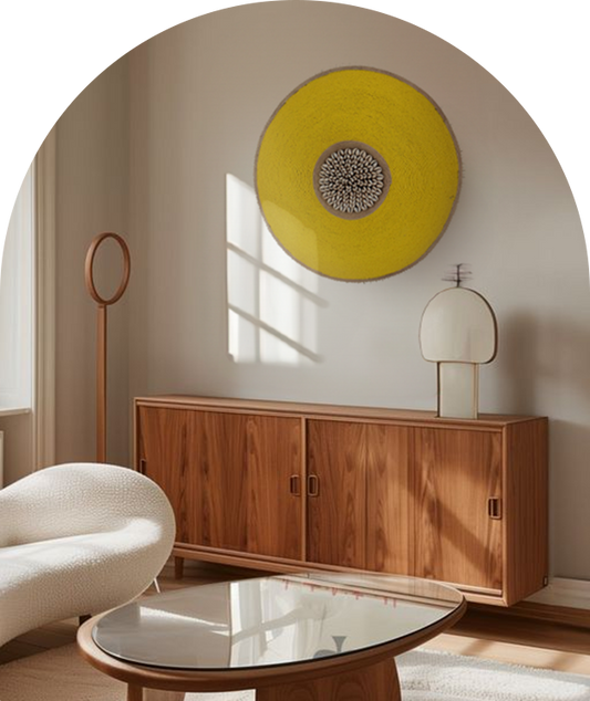 Carved Wood Wall Art - Zulu Tray