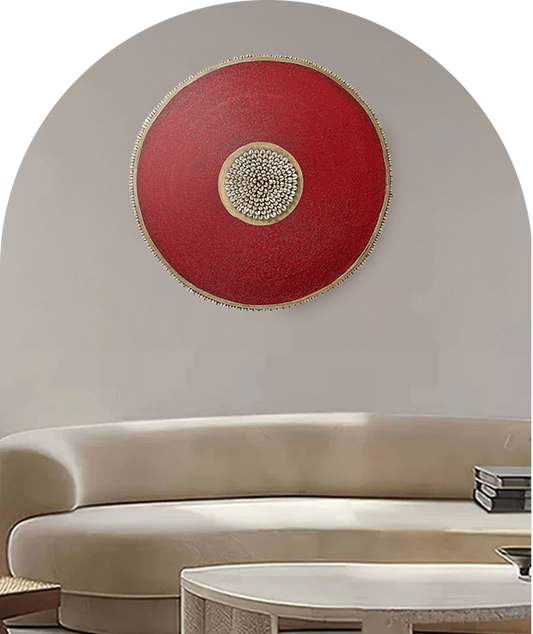 Carved Wood Wall Art - Zulu Tray