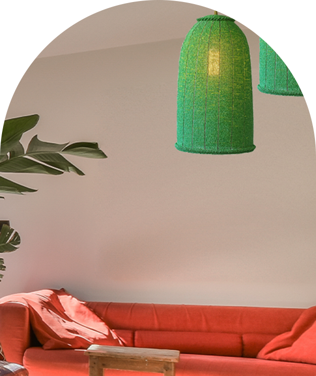 Green Modern Kitchen Island Lighting