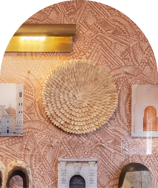 Wall Basket - Natural Tonga