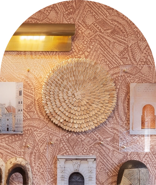 Wall Basket - Natural Tonga