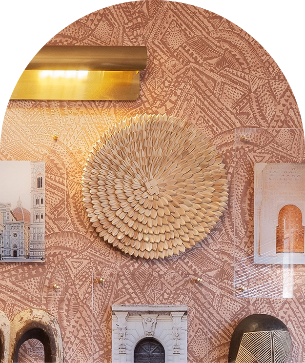 Wall Mounted Basket - Ndebele