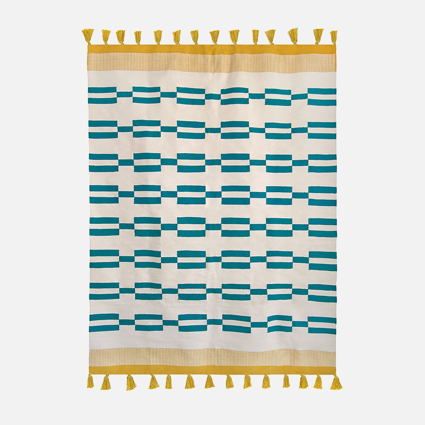 Teal rug