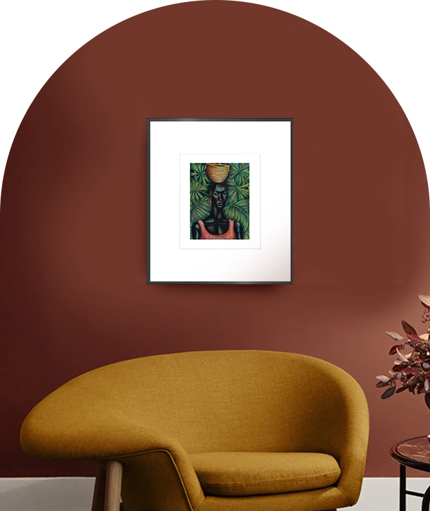 African Art Print - Adjoa