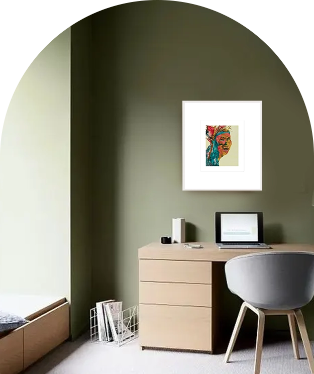 African Art Print - Adjoa