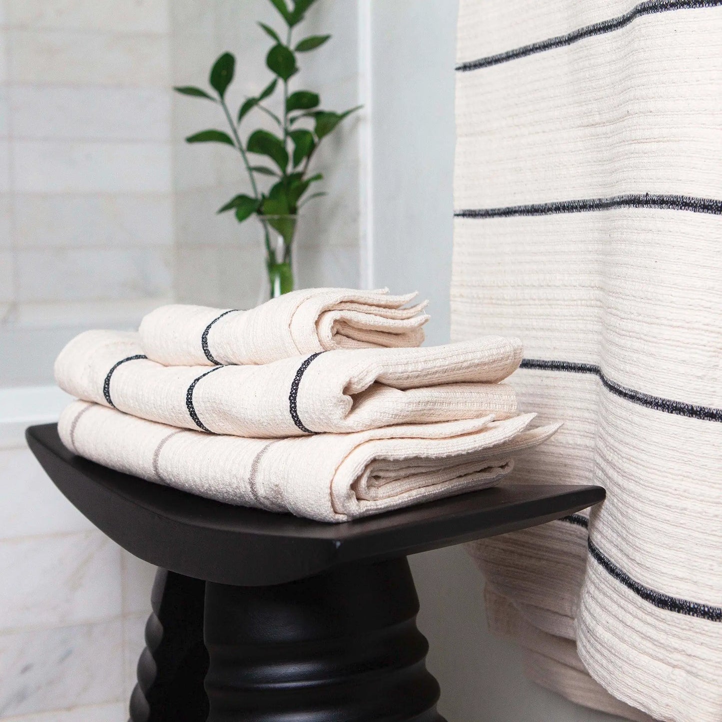 Addis Green Bath Towels Set 2