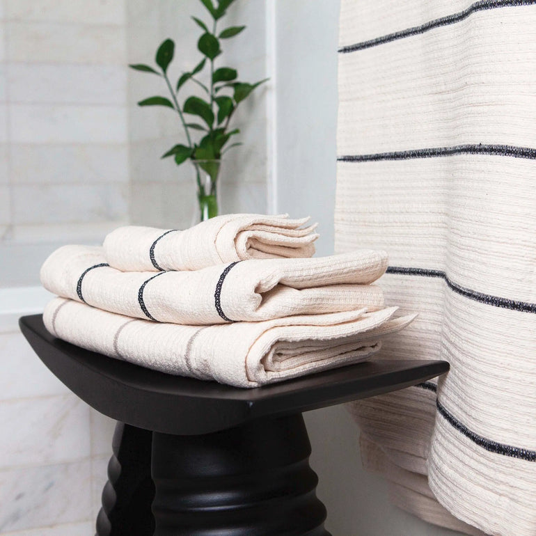 Addis Pink Bath Towels Set 2
