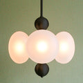 Allure 4 Cluster Glass Globe Pendant Light
