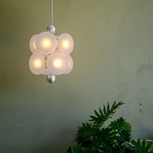 Allure Smoked Glass Pendant Light
