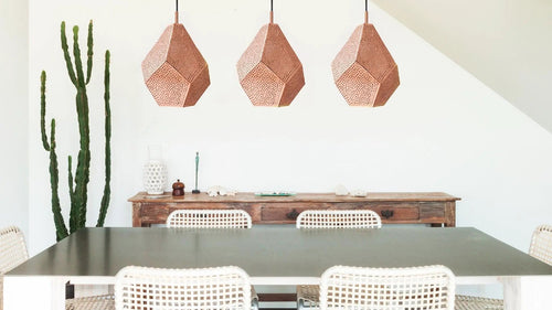 Almas Copper Modern Farmhouse Lighting