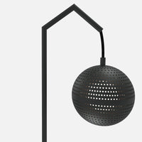 Amur Black Floor Lamp