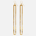 Aode Brass Funky Earrings