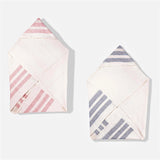 Baby Beach Towel Set 2 Gray Pink