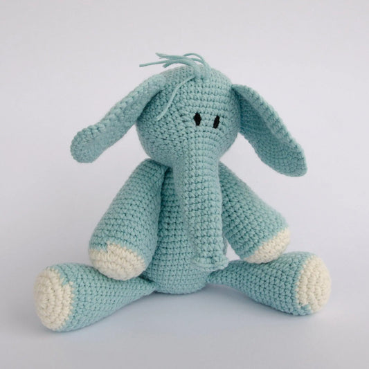 Baby Stuffed Elephant Ndlovu Grey Toy