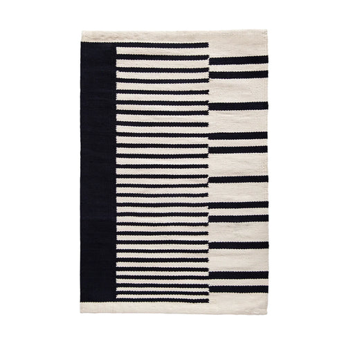 Black Bath Rug - Cotton