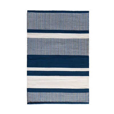 Navy Blue Bath Mat - Cotton