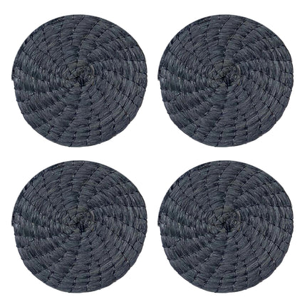 Black Coasters 4 Set