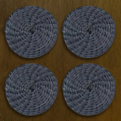 Black Coasters 4 Set