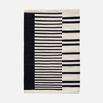 Black Bath Rug - Cotton