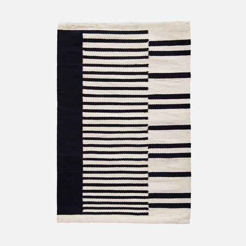 Black Bath Rug - Cotton
