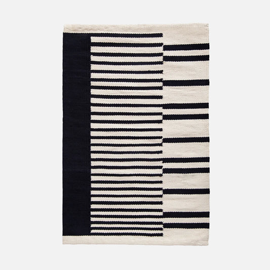 Black Bath Rug - Cotton
