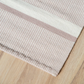 Beige Bath Mat - Cotton Washable