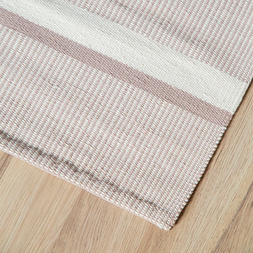 Beige Bath Mat - Cotton Washable
