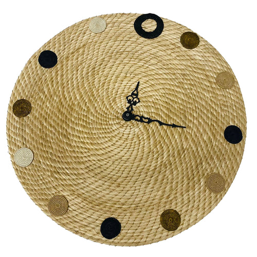 Brown Decorative Wall Clock