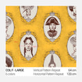 BWM Yellow Upholstery Fabric By The Yard