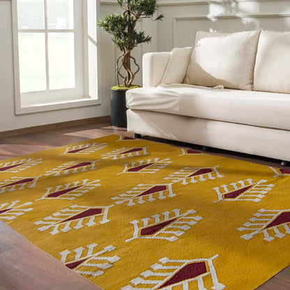 flower rug