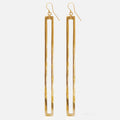 Aode Brass Funky Earrings