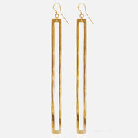 Aode Brass Funky Earrings