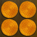 Mango Yellow Cool Coasters 4 Set