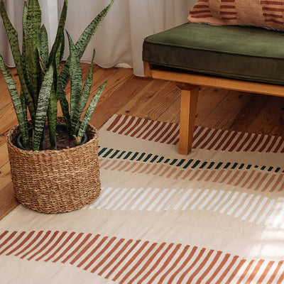 mid century modern rug
