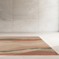 Modern Abstract Rug - Cotton