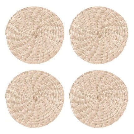 Natural Absorbent Drink Coasters 4 Set